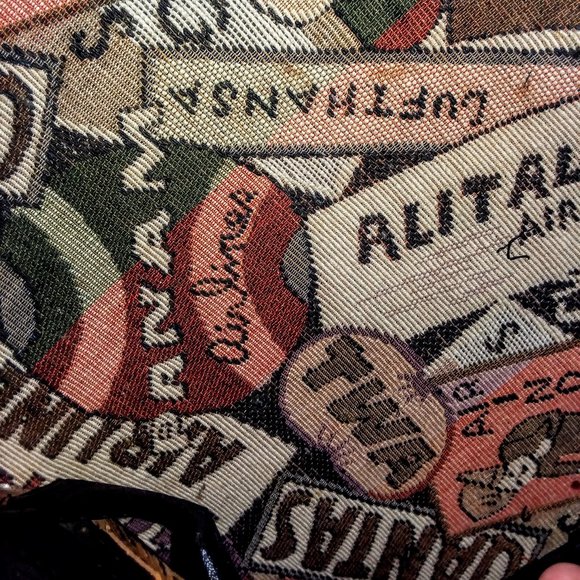 Munro Vintage 1960's Airline Logo Hatbox - Picture 5 of 13